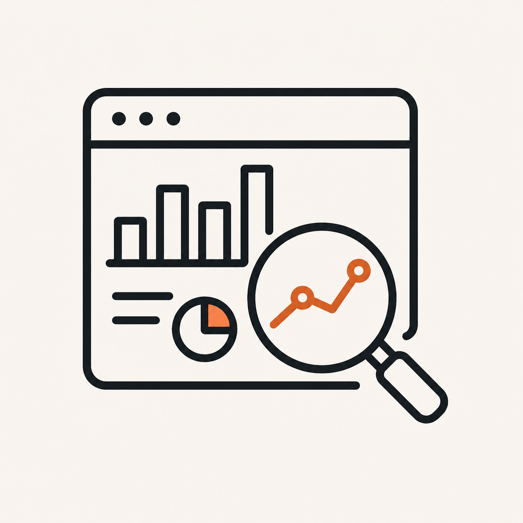 Data Analysis & Reporting icon